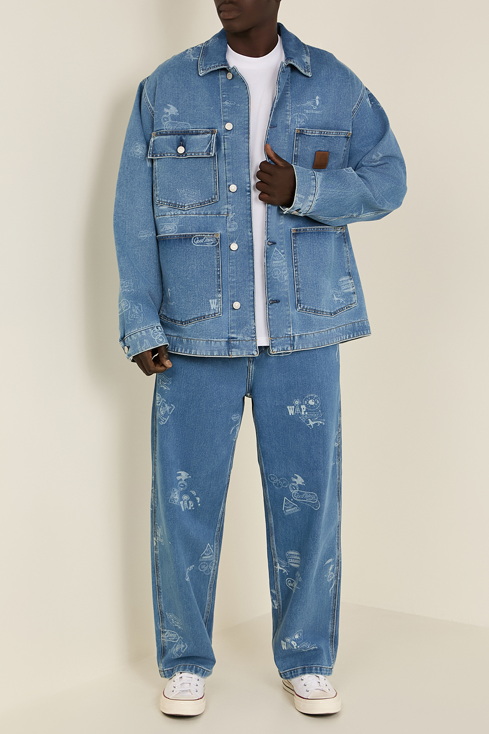 מכנסי ג'ינס חותמות CARHARTT WIP